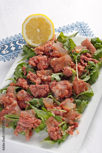 Insalata con carne di manzo - Beef and salad
