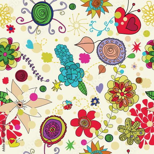 seamless floral pattern