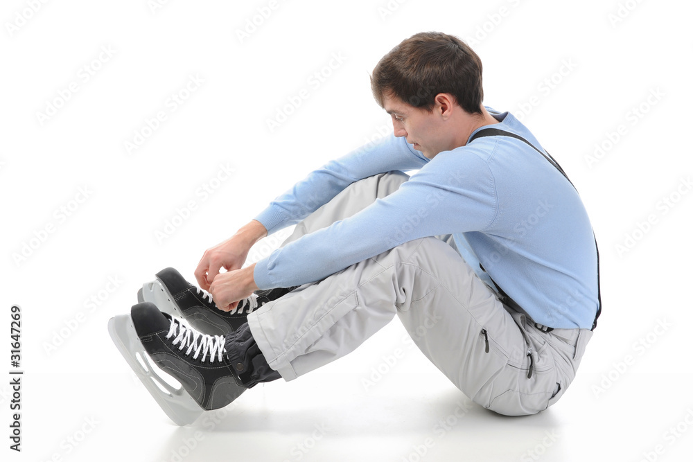 man with skates man with skates