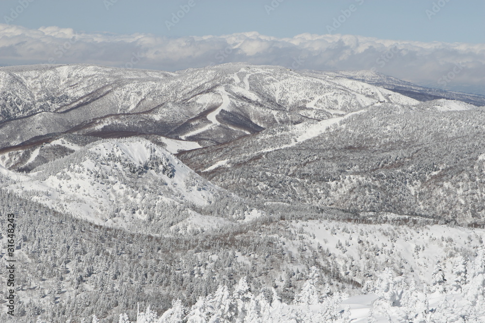 Obraz premium snow mountains