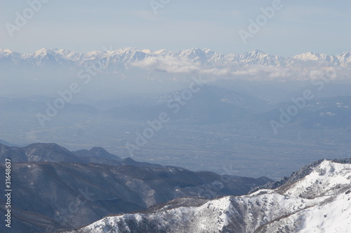snow mountains