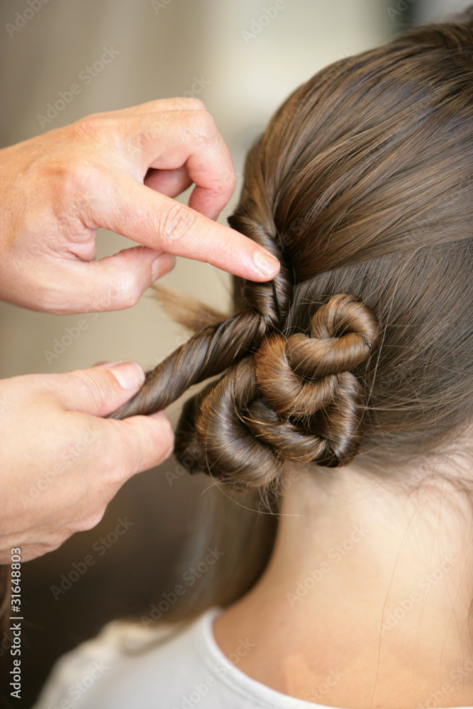 Fototapeta premium Coiffeur