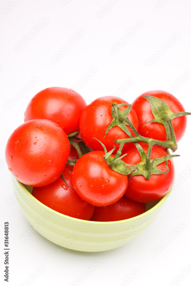 tomatoes in the dish tomatoes in the dish
