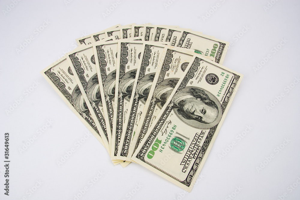 Dollars banknotes Dollars banknotes