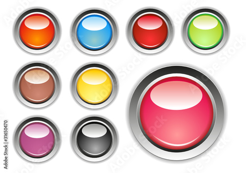 Free Download color buttons - GFXLoad