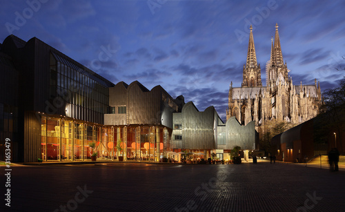 Kölner Dom und Philharmonie