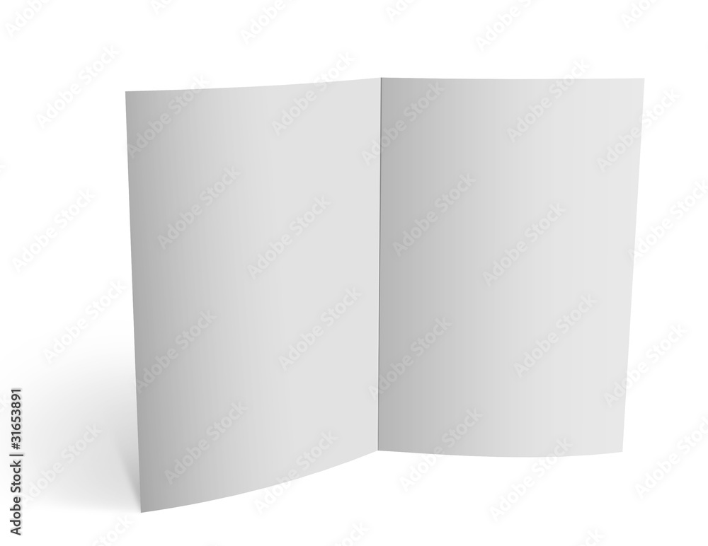 3d blank brochure spread pages 3d blank brochure spread pages