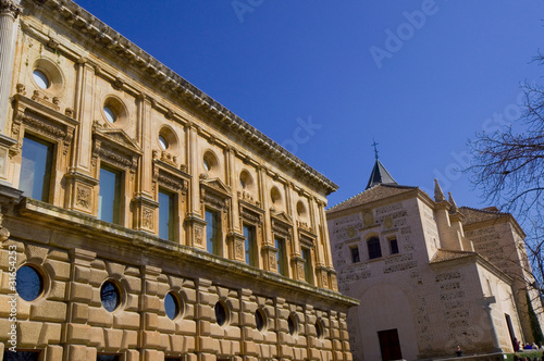 Palacio de Carlos V - Alhambra - Granada - Spanien
