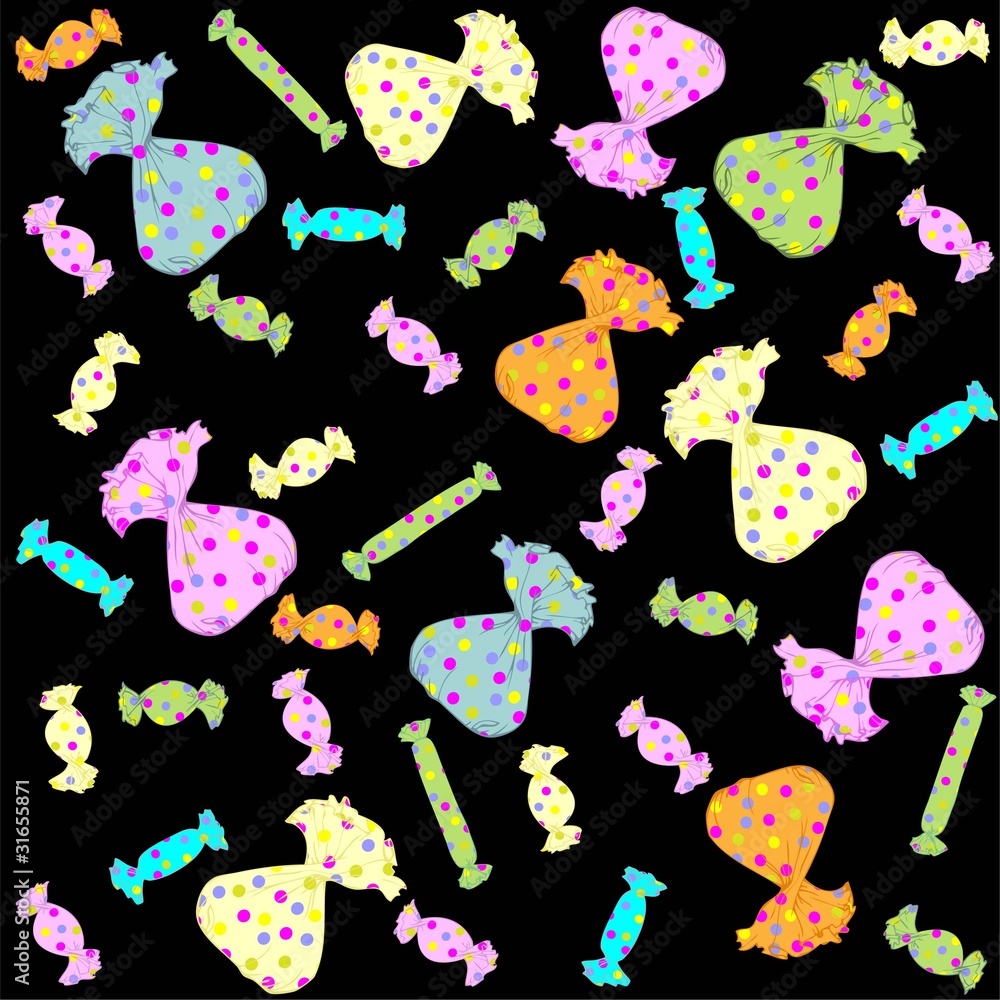 Confectionery pattern . Illustration sweet. Confectionery pattern . Illustration sweet.