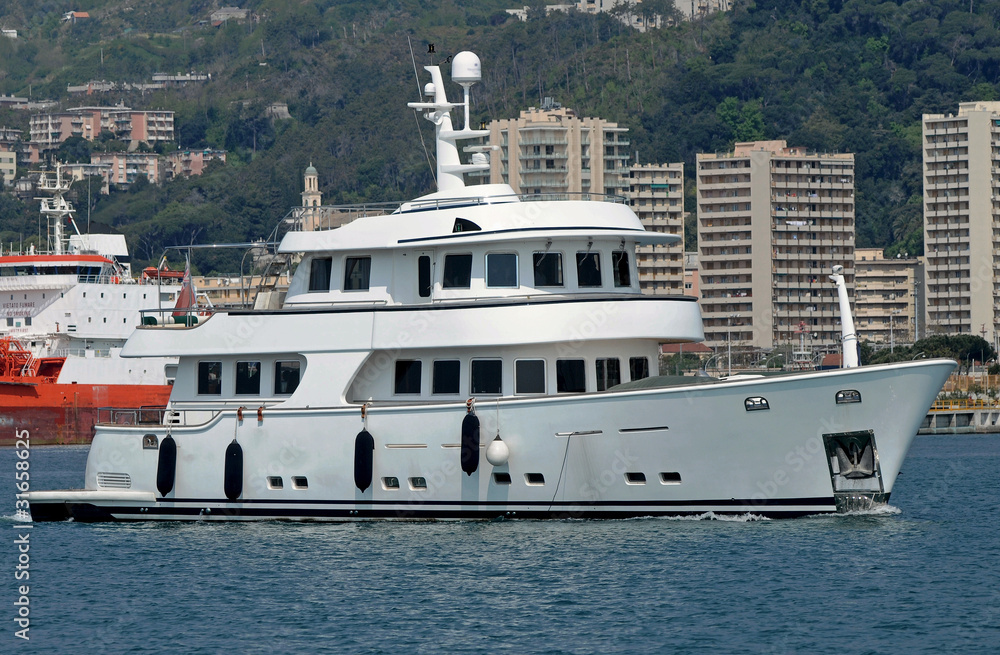 Obraz premium yacht in harbor