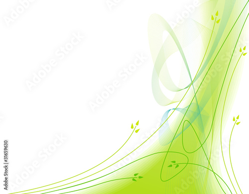 Abstract green bacground