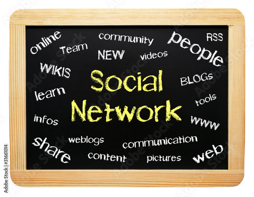 Soziales Netzwerk Englisch