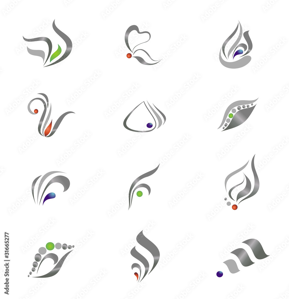 Graphical elements set Graphical elements set