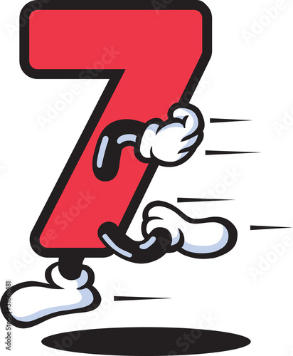 Obraz na płótnie Number Guy