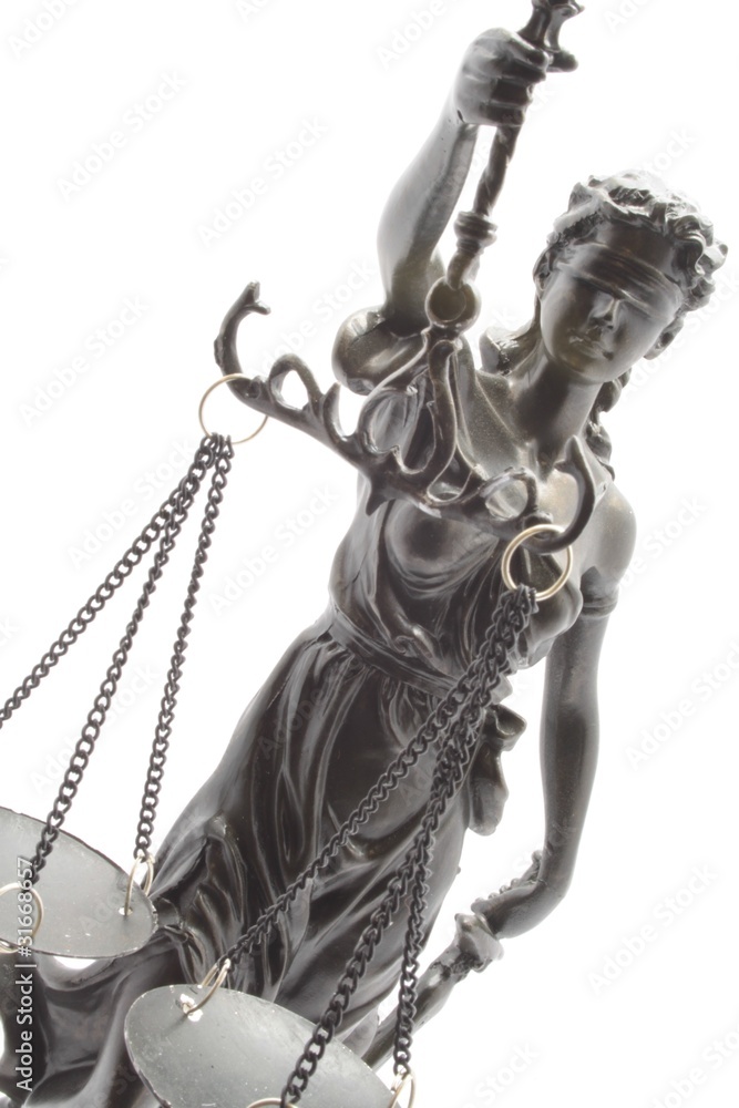 Justitia- Göttin der Gerechtigkeit Stock Photo | Adobe Stock