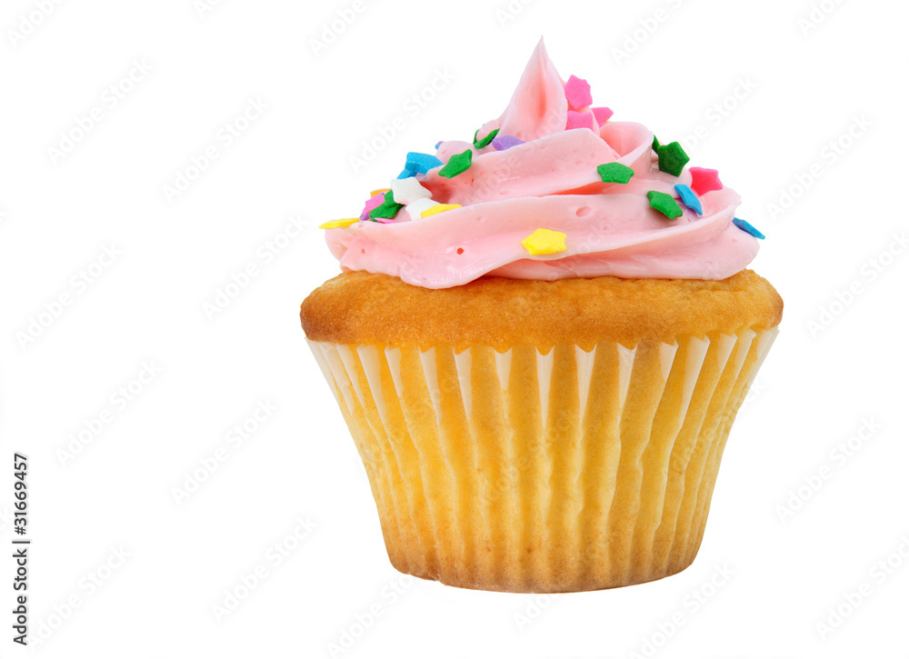 Isolated Cupcake