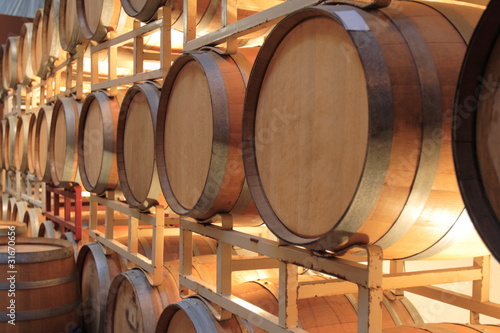 barrels of wine