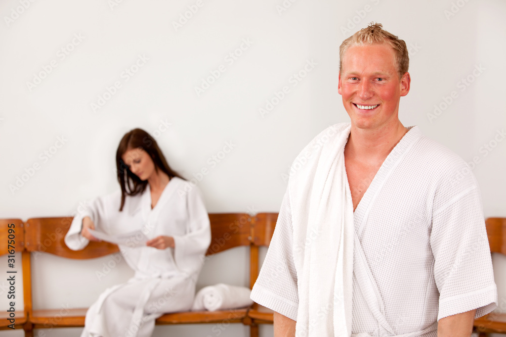 Fototapeta premium Man at Spa