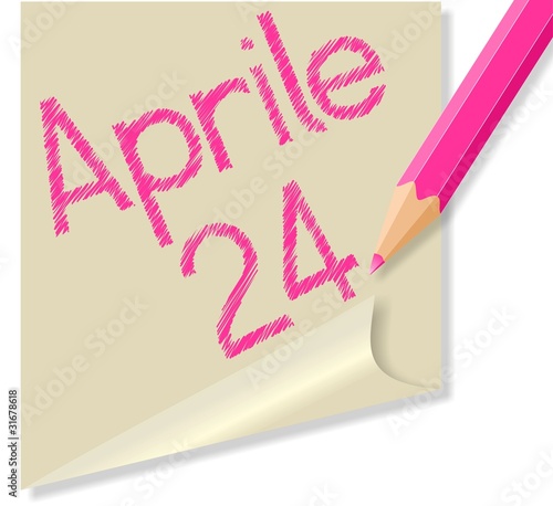 Post it 24 Aprile