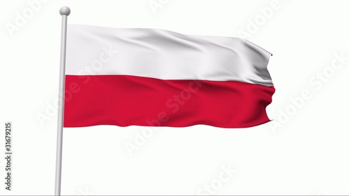 Fahne Polen
