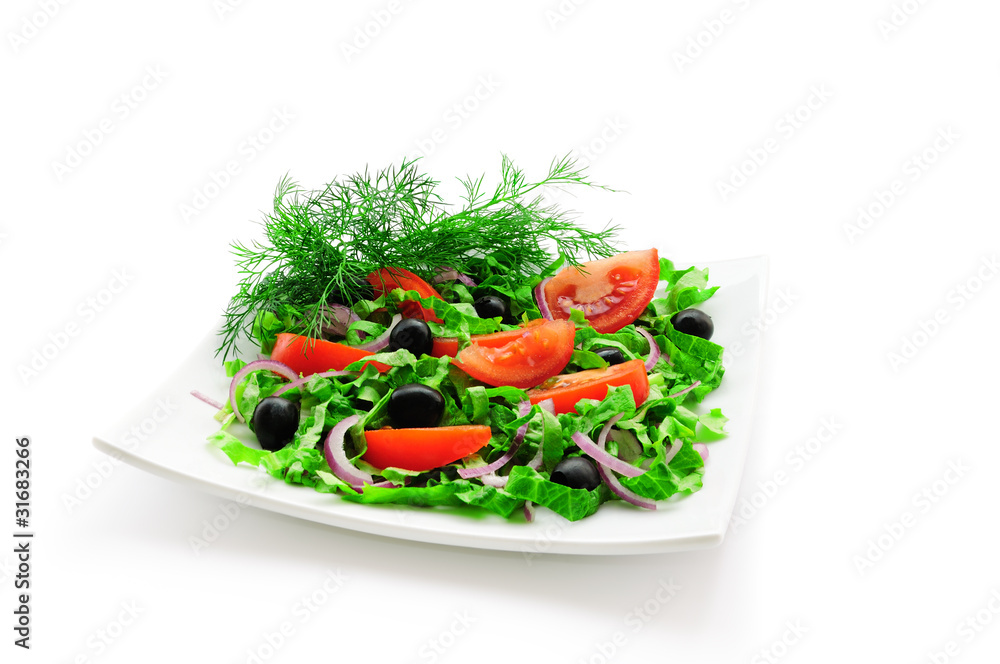 Vegetable salad Vegetable salad