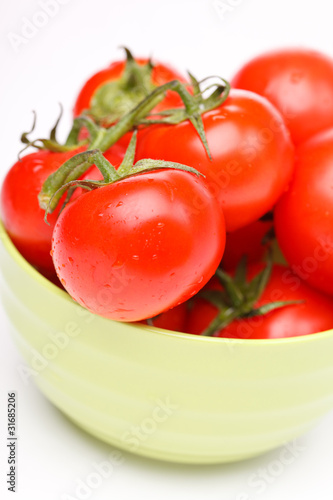 tomatoes in the dish