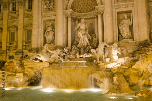 Trevi Fountain , Rome