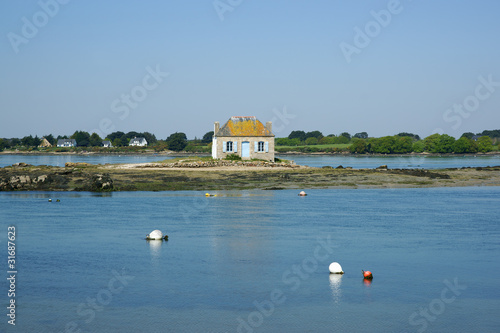 maison sur l'île