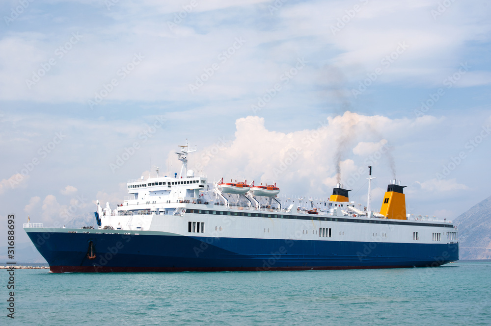 Greek ferry boat Greek ferry boat