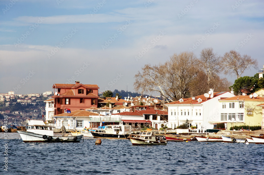 Cengelkoy bay. Bosporus, Istanbul