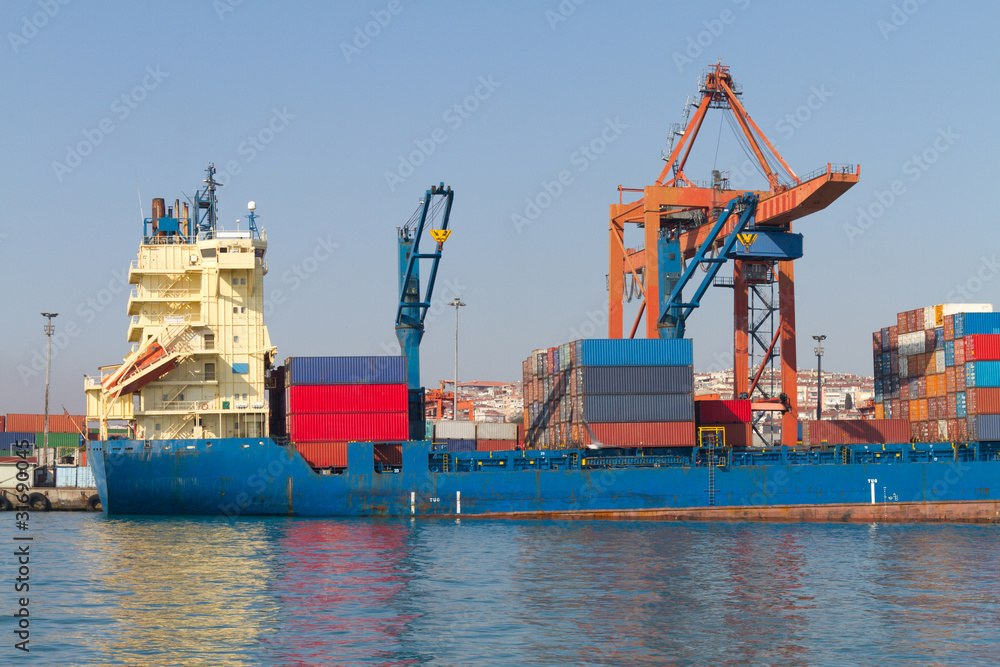 Fototapeta premium Container Ship