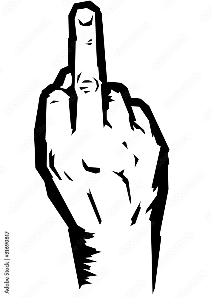 Download Fuck You, Fuck Off, Gesture. Royalty-Free Vector Graphic - Pixabay