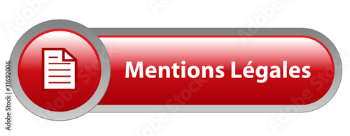 Bouton Web MENTIONS LEGALES (informations conditions générales)