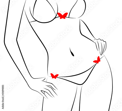 beautiful sexy woman