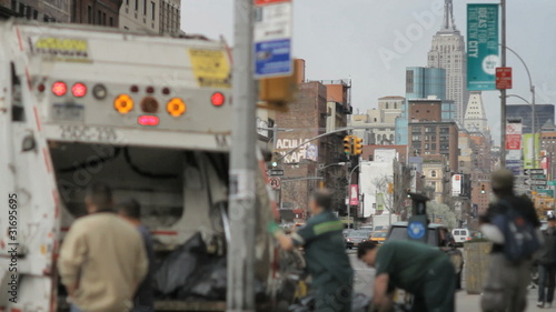 Sanitation Workers in New York City