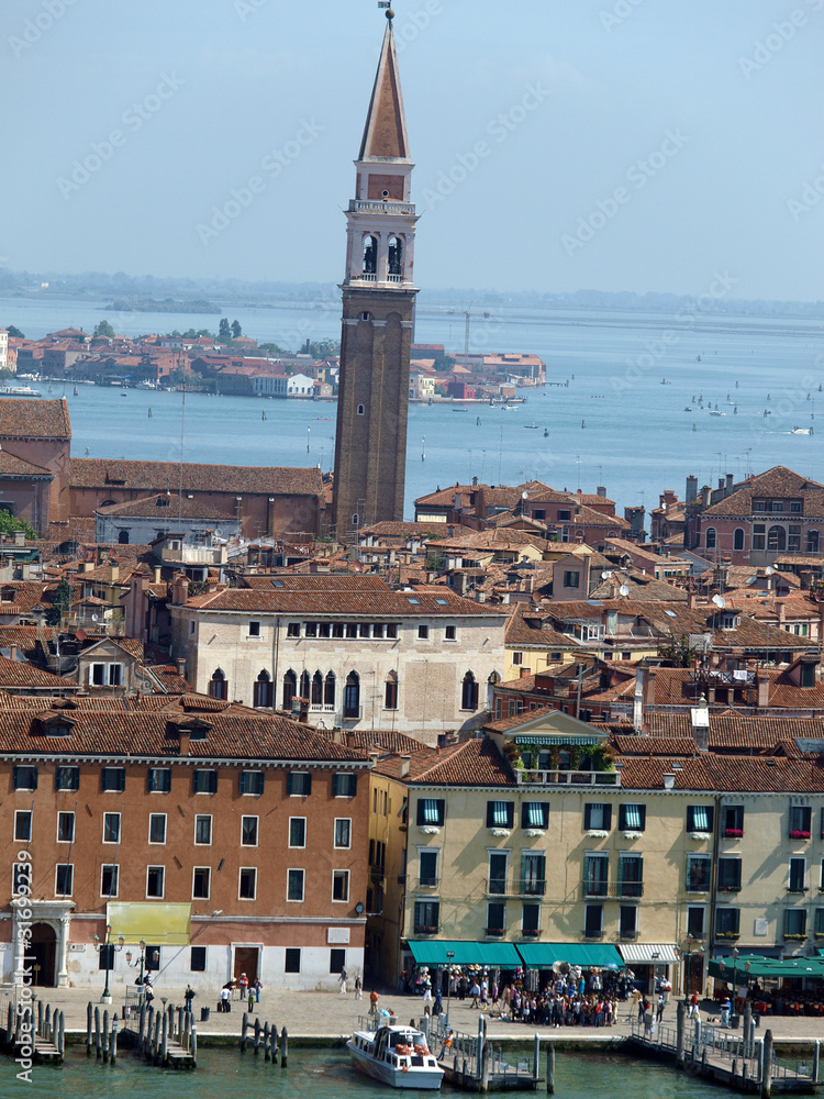 Venice - view from the  church of San Giorgio Magiore