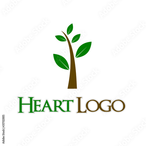 logo natura, foglia, biologico