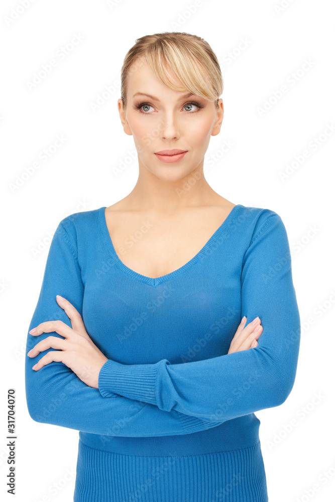 calm and friendly woman calm and friendly woman