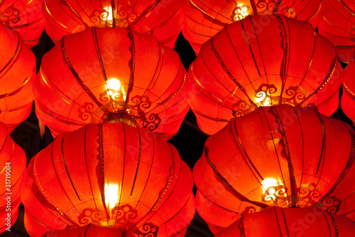 Photography red lanterns