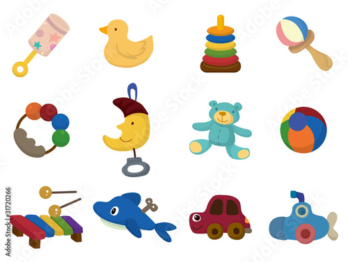 cartoon toy icon