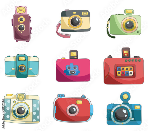 cartoon camera icon