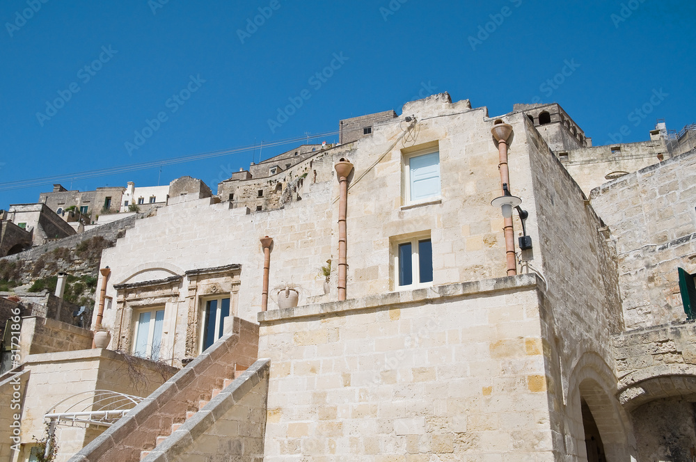 View of Matera. Basilicata.