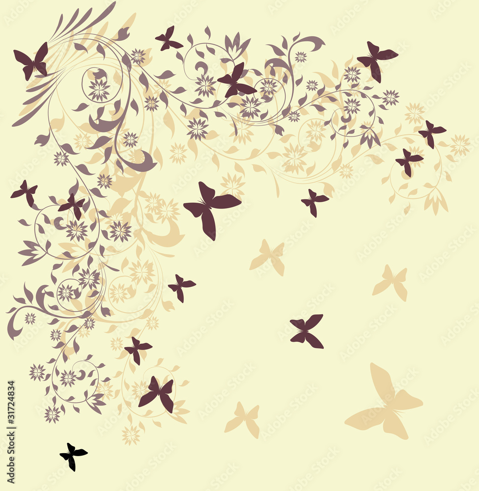floral background, greeting card floral background, greeting card