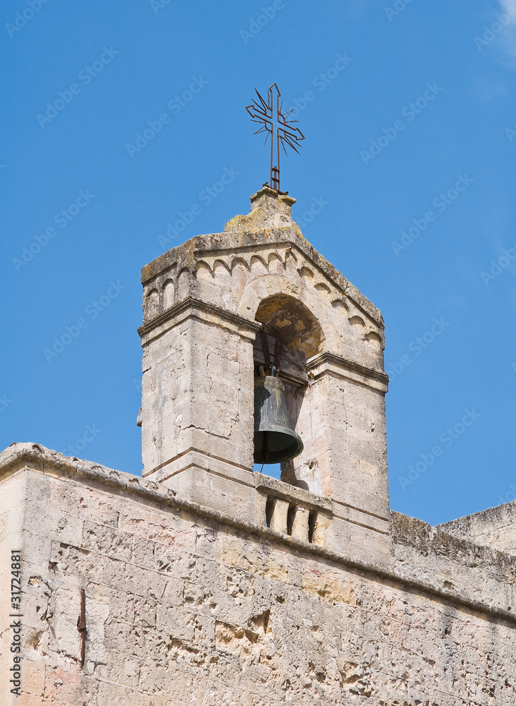 St. Domenico Belltower Church. Matera. Basilicata.