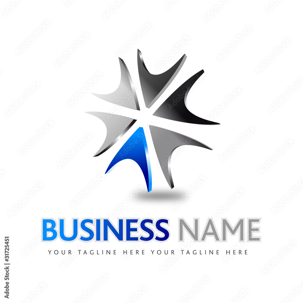 Obraz premium logo hitech, tecnologico