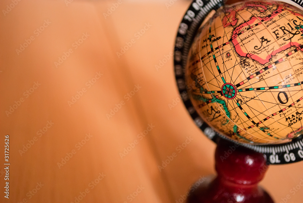 Antique globe
