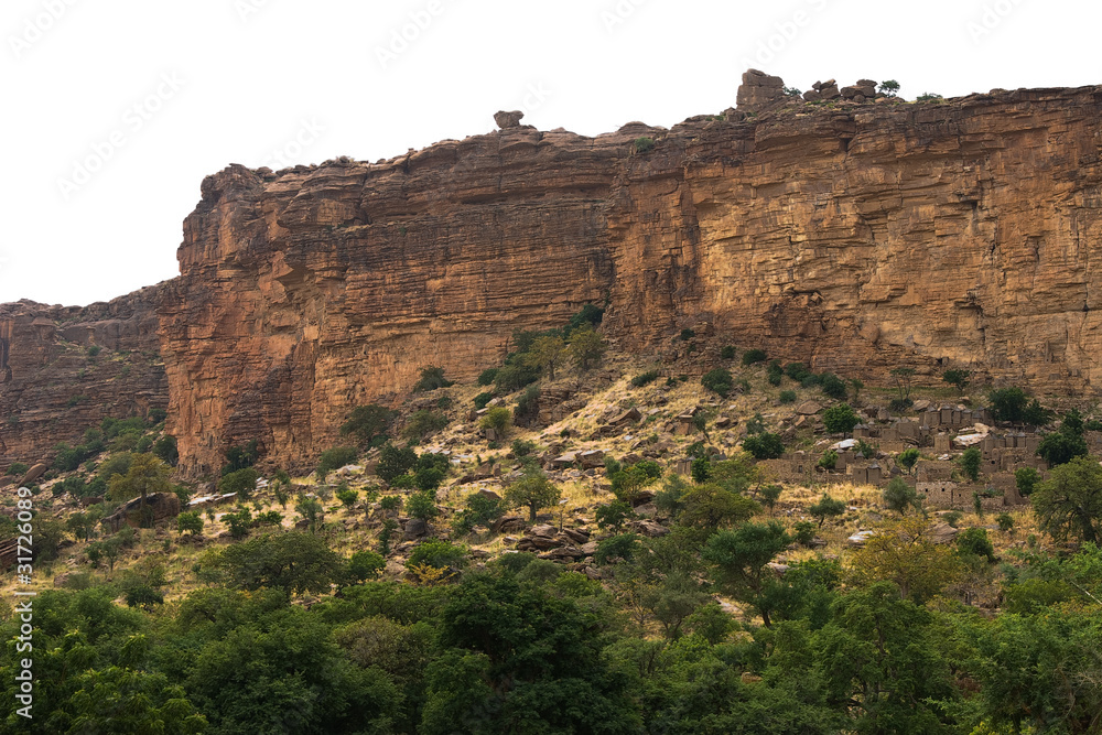 Bandiagara Escarpment in Africa