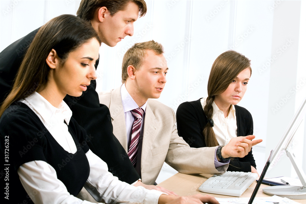 Fototapeta premium Business team