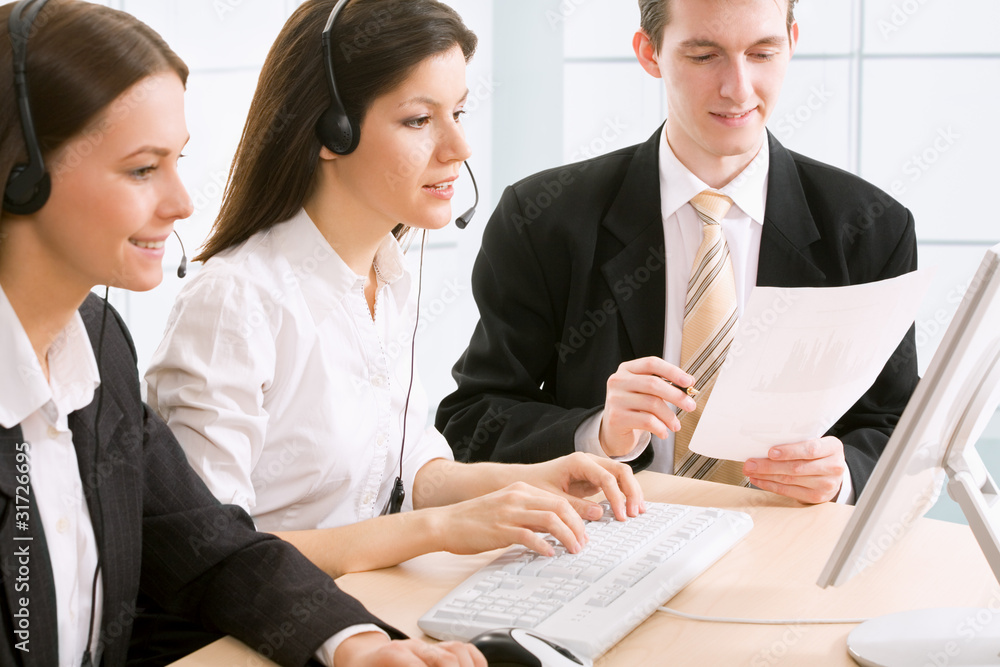 Fototapeta premium Team