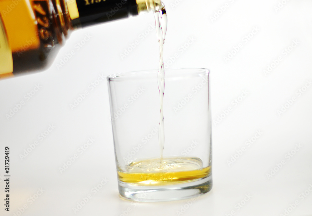 Fototapeta premium Whiskyglas